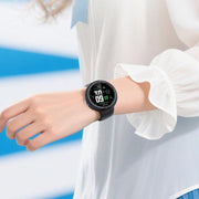 For Google Pixel Watch4 45mm Single Row Diamond Hollow PC Watch Protective Cover(Pink)