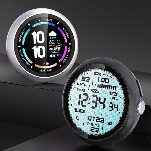 For Google Pixel Watch4 45mm Tempered Film Integrated PC Watch Protective Cover(Gun Metal)
