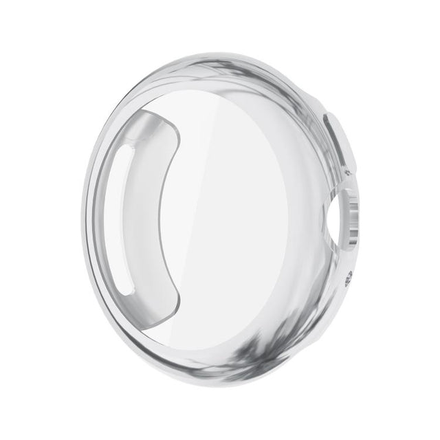 For Google Pixel Watch4 41mm Full Coverage Electroplated TPU Watch Protective Cover(Silver)
