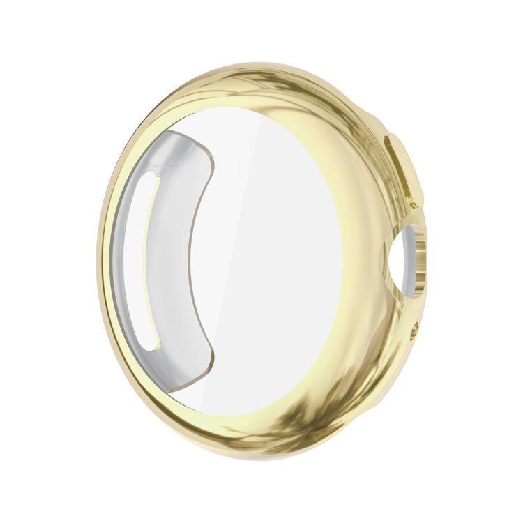 For Google Pixel Watch4 41mm Full Coverage Electroplated TPU Watch Protective Cover(Gold)