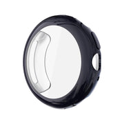 For Google Pixel Watch4 45mm Full Coverage Electroplated TPU Watch Protective Cover(Black)
