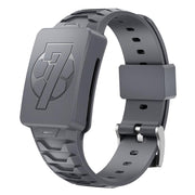 For WHOOP 4.0  Integrated TPU Watch Band(Gray)
