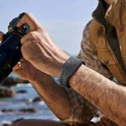 For WHOOP 4.0  Integrated TPU Watch Band(Black)