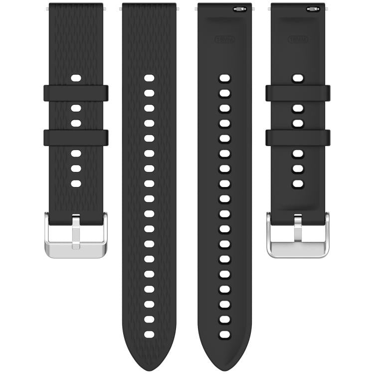 For OnePlus Watch 3 43mm Rhombic Texture Groove Silicone Watch Band(Starlight)