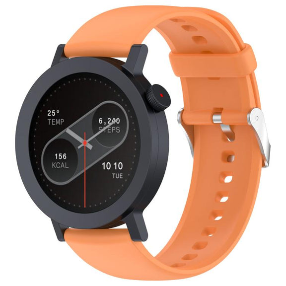 For CMF Watch 3 Pro / CMF Watch Pro2 Solid Color Silicone Watch Band(Orange)