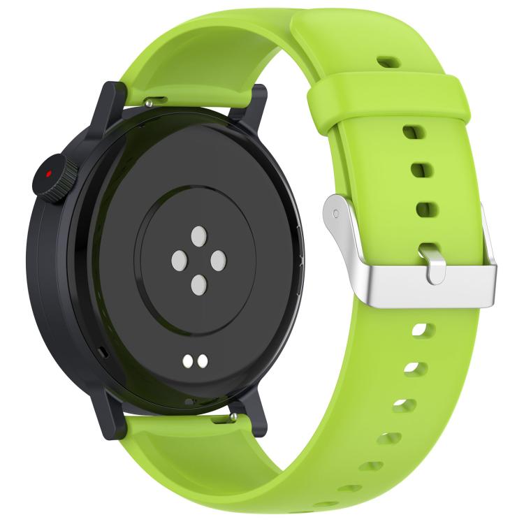 For CMF Watch 3 Pro / CMF Watch Pro2 Solid Color Silicone Watch Band(Lime)