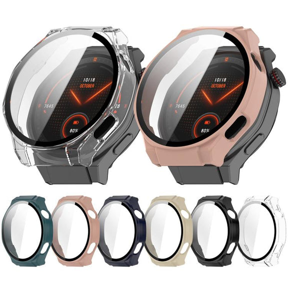 For Honor Watch 5 Ultra Tempered Film Integrated PC Watch Protective Cover(Transparent Color)