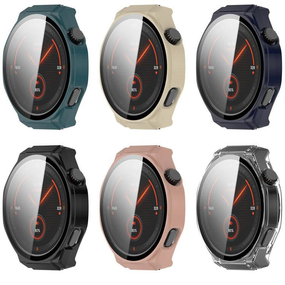 For Honor Watch 5 Ultra Tempered Film Integrated PC Watch Protective Cover(Black)