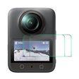 For DJI Osmo 360 2pcs ENKAY Hat-Prince 0.2mm 9H Tempered Glass Screen Protector Watch Film - free shipping - PMC TechLife - Order now!