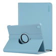 ENKAY 360 Degree Rotation Lichi Texture Leather Case with Holder for HUAWEI MediaPad M6 10.8 2019(Light Blue) - free shipping - PMc TechLife - Order now!