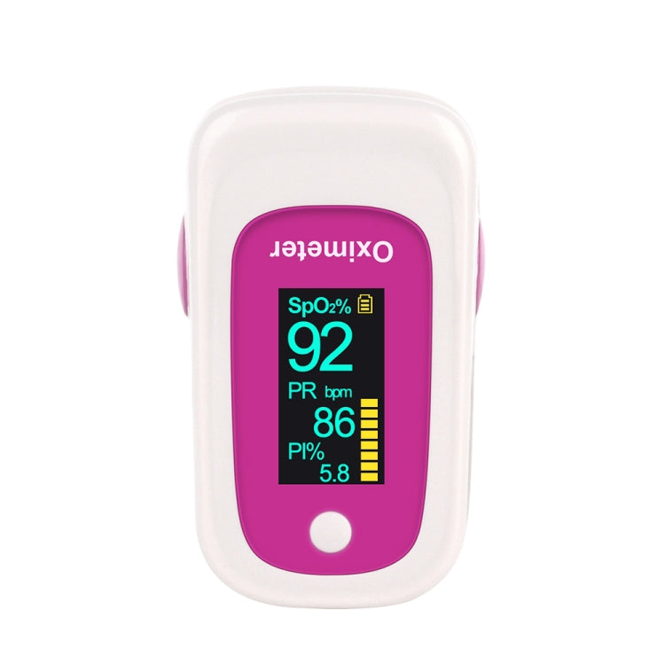 M160 Finger Pulse Oximeter(Rose Red)