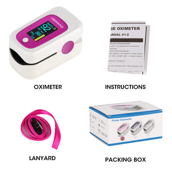 M160 Finger Pulse Oximeter(Blue)