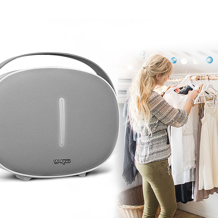 W-KING T8 HIFI Speaker 30W High Power Portable Bluetooth Speaker Wireless with FM Radio for Mobile Bluetooth Speaker(white)