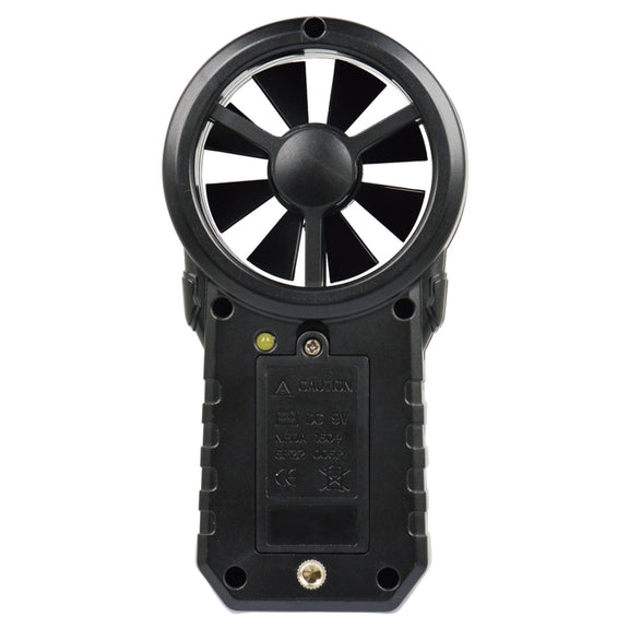 WINTACT WT87A Portable Anemometer Thermometer Wind Speed Gauge Meter