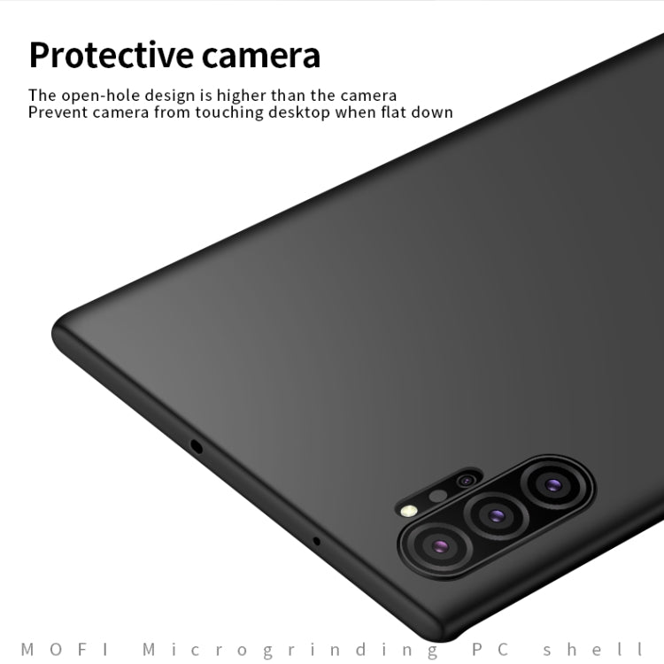 MOFI Frosted PC Ultra-thin Hard Case for Galaxy Note10 Pro(Gold)