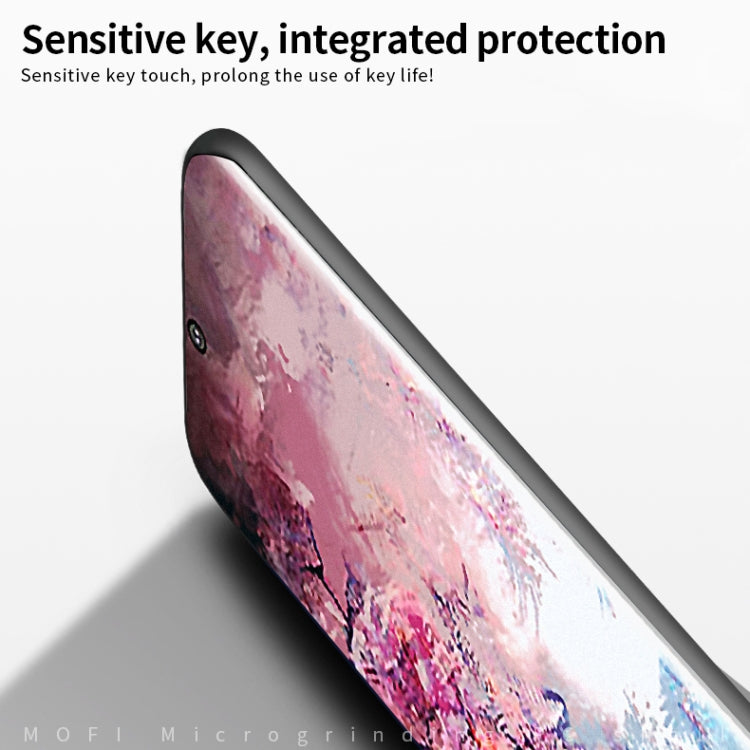 MOFI Frosted PC Ultra-thin Hard Case for Galaxy Note10 Pro(Red)