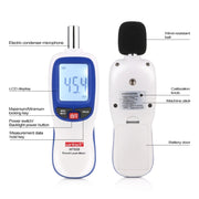 Wintact WT85B Sound Level Meter Digital Decibel Meter Digital Noise Meter Environmental Noise Tester
