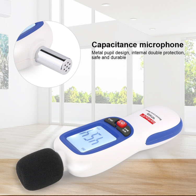 Wintact WT85B Sound Level Meter Digital Decibel Meter Digital Noise Meter Environmental Noise Tester