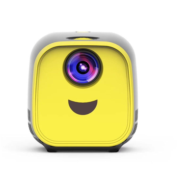 L1 Children Projector Mini Mini LED Portable Home Speaker Projector, US Plug(Black)