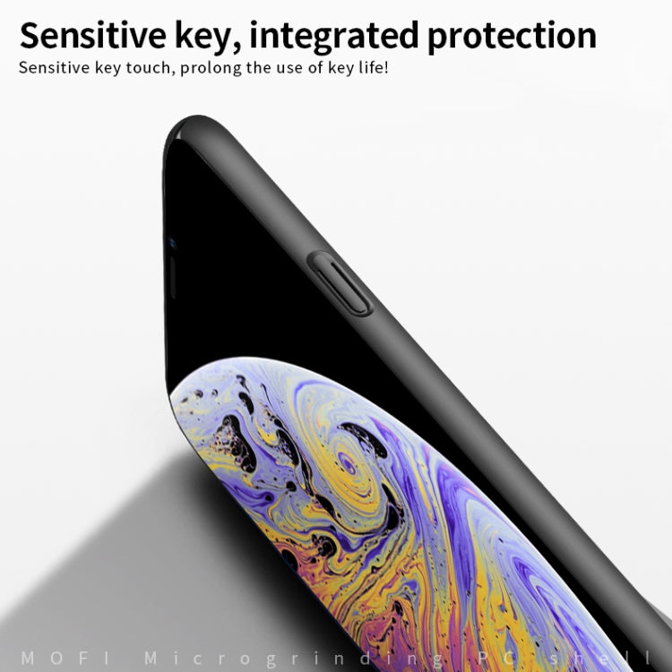 For iPhone 11 Pro MOFI Frosted PC Ultra-thin Hard Case (Gold)