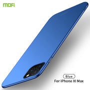 For iPhone 11 Pro Max MOFI Frosted PC Ultra-thin Hard Case (Blue)