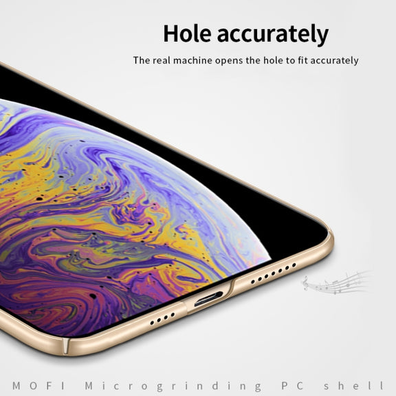 For iPhone 11 Pro Max MOFI Frosted PC Ultra-thin Hard Case (Blue)