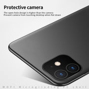 For iPhone 11 MOFI Frosted PC Ultra-thin Hard Case (Gold)