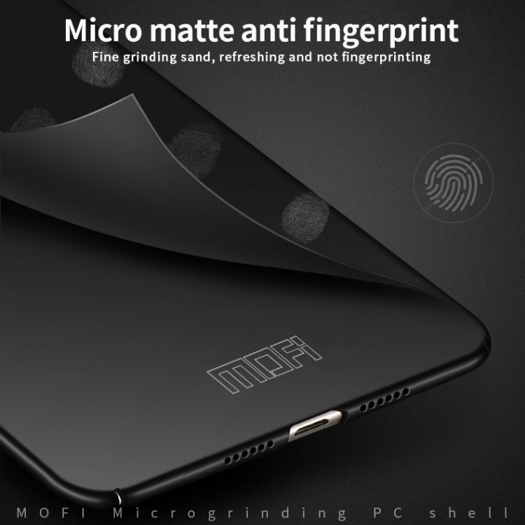 For iPhone 11 MOFI Frosted PC Ultra-thin Hard Case (Gold)