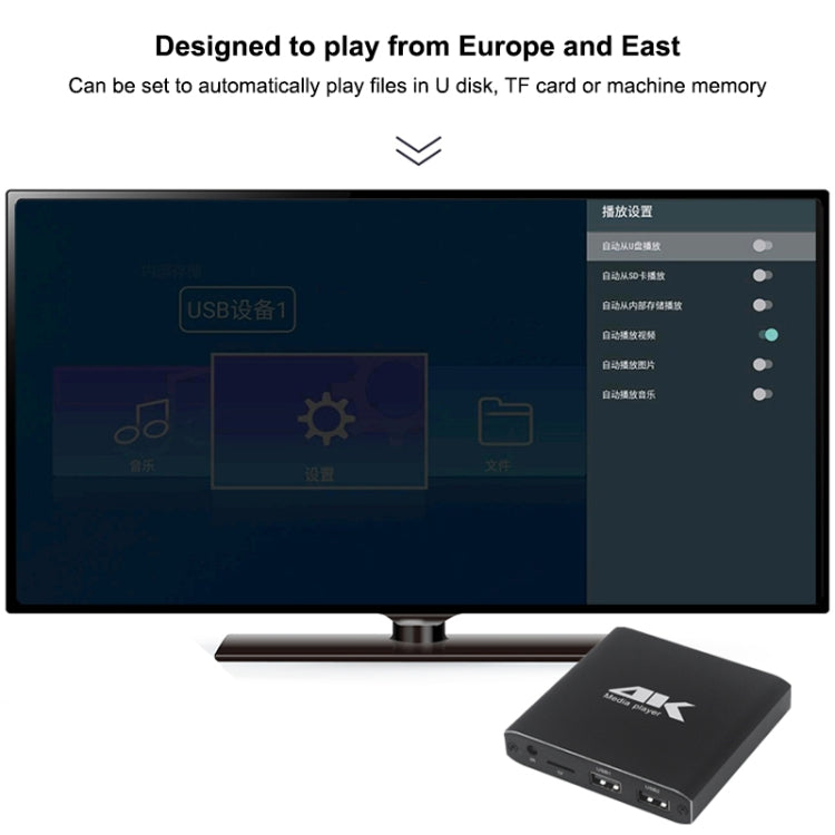 4K HD Player Single AD(US)
