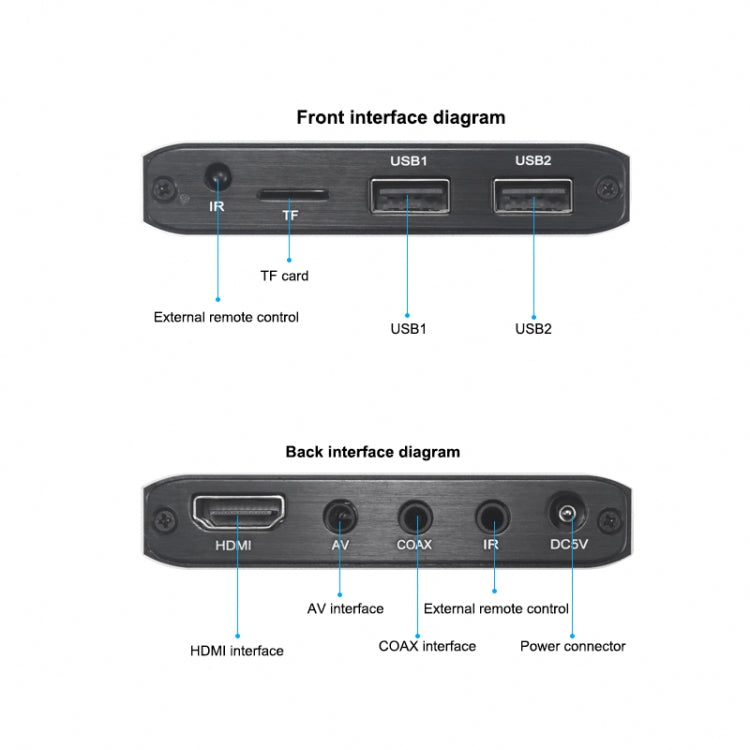 4K HD Player Single AD(UK)