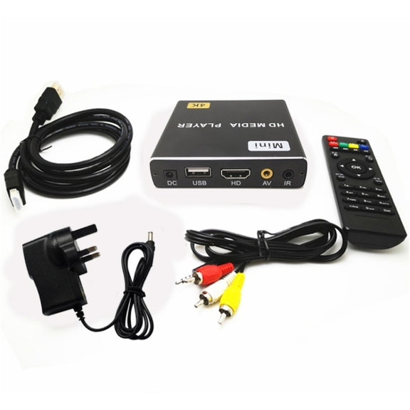 JEDX 4K HD Player Single AD Machine Power on Automatic Loop Play Video PPT Horizontal And Vertical Screen U Disk SD Play UK