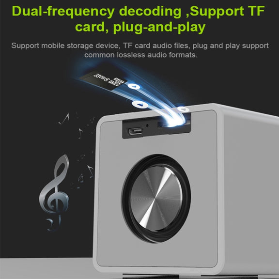 EWA A105 High Hidelity Bluetooth Speaker, Small Size High  Power Bass, TWS Bluetooth Technology Support TF(Rose Gold)