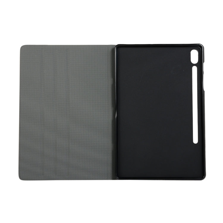 ENKAY Horizontal Flip PU Leather Case with Holder for Galaxy Tab S6 10.5 T860 / T865(Black)
