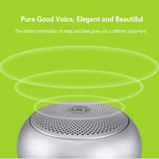 EWA A110mini High Hidelity Bluetooth Speaker Small Size High Power Bass, TWS Bluetooth Technology, Support TF(Blue)