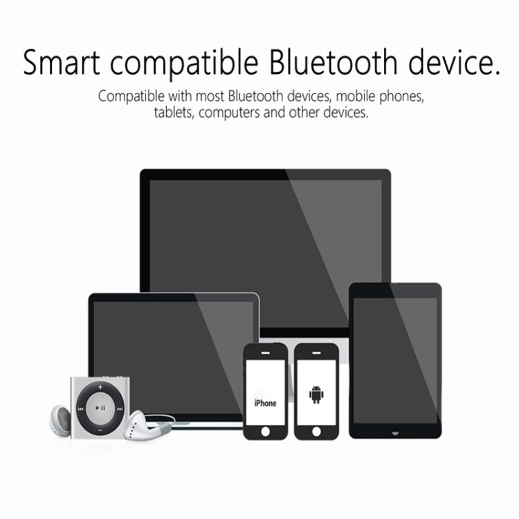 EWA A110mini High Hidelity Bluetooth Speaker Small Size High Power Bass, TWS Bluetooth Technology, Support TF(Silver)