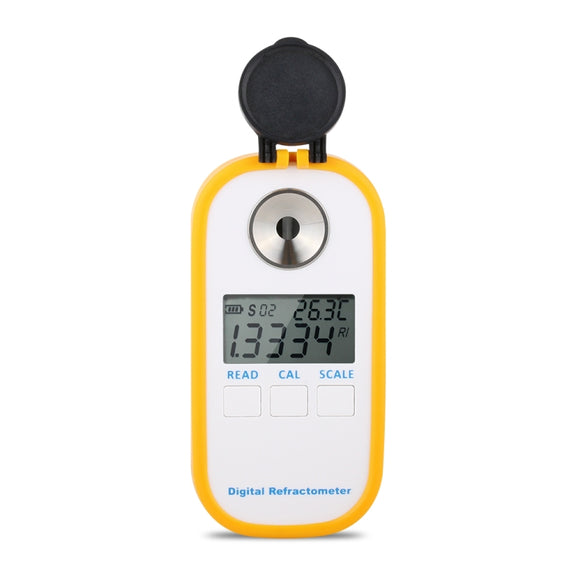 DR202 Digital Sea Water Refractometer Seawater Salinity Meter Specific Gravity Range 0���100��� Chlorinity 0~57��� Refractometer