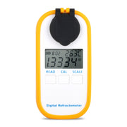 DR402 Digital Beer Refractometer Wort Hydrometer Brix 0-50% Concentration Meter Refractometer Electronic Wine Alcohol Tester