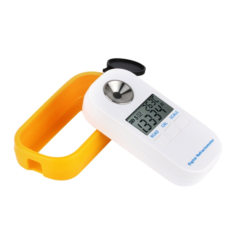 DR402 Digital Beer Refractometer Wort Hydrometer Brix 0-50% Concentration Meter Refractometer Electronic Wine Alcohol Tester