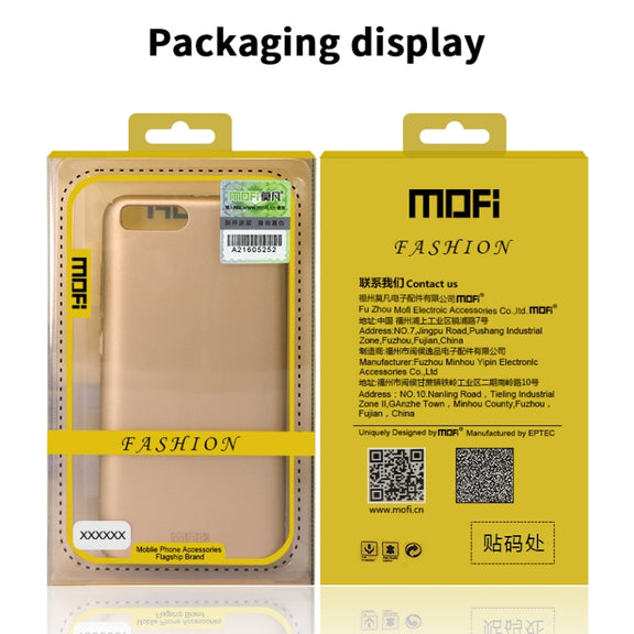 For Galaxy A50 MOFI Frosted PC Ultra-thin Hard Case(Blue)
