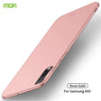 For Galaxy A50 MOFI Frosted PC Ultra-thin Hard Case(Rose gold) - Galaxy Phone Cases by MOFI | Online Shopping South Africa | PMC TechLife