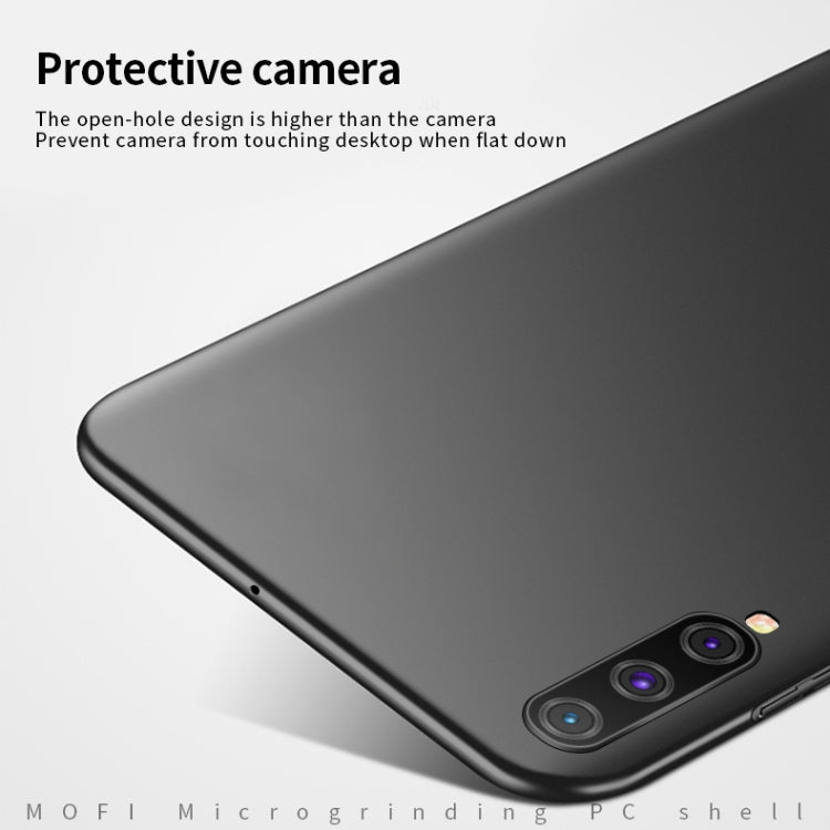 For Galaxy A70 MOFI Frosted PC Ultra-thin Hard Case(Blue)