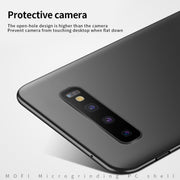 For Galaxy S10 MOFI Frosted PC Ultra-thin Hard Case(Blue)