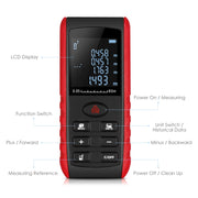 E60 Laser Rangefinder Laser Distance Meter Measuring Device Digital Handheld Tools Module Range 60m Range Finder