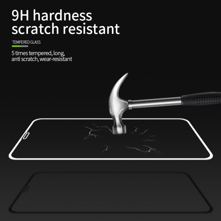 For iPhone 11 Pro Max   MOFI 9H 2.5D Full Screen Tempered Glass Film(White)
