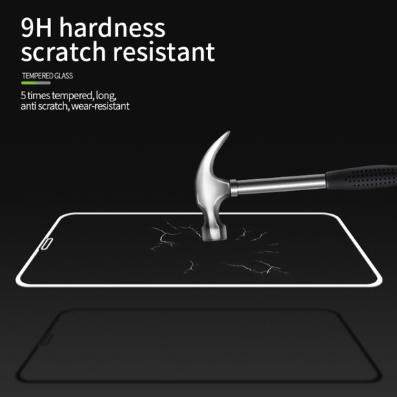 For iPhone 11 Pro Max   MOFI 9H 2.5D Full Screen Tempered Glass Film(White)