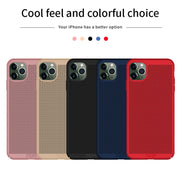 For iPhone 11 Pro MOFI Breathable PC Ultra-thin All-inclusive Protective Case(Gold)