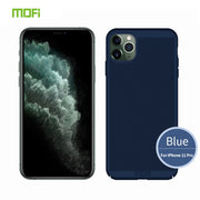 For iPhone 11 Pro MOFI Breathable PC Ultra-thin All-inclusive Protective Case(Blue)