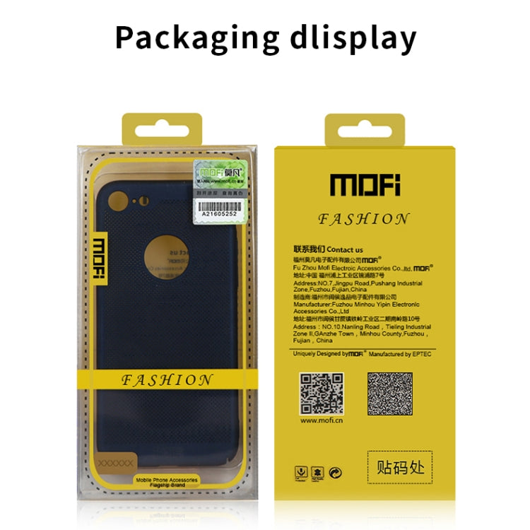 For iPhone 11 Pro MOFI Breathable PC Ultra-thin All-inclusive Protective Case(Blue)