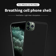 For iPhone 11 Pro Max MOFI Breathable PC Ultra-thin All-inclusive Protective Case(Gold)
