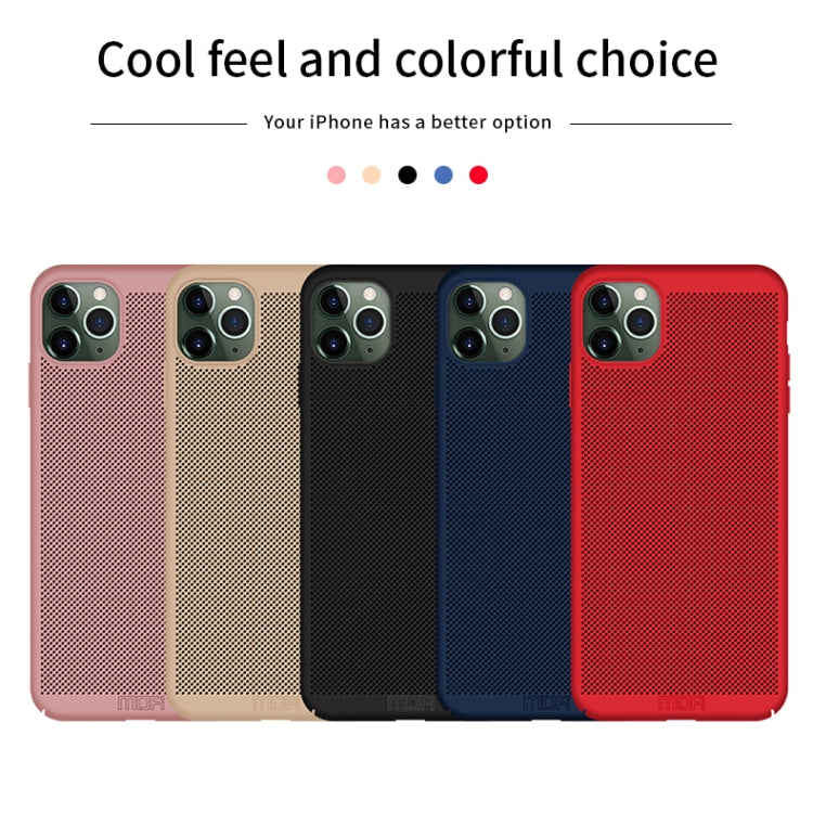 For iPhone 11 Pro Max MOFI Breathable PC Ultra-thin All-inclusive Protective Case(Red)